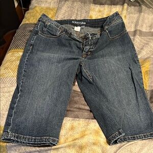 Women's Blue Denim long shorts